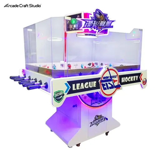 League Hockey Ice Hockey Arcade Bubble Hockey Table