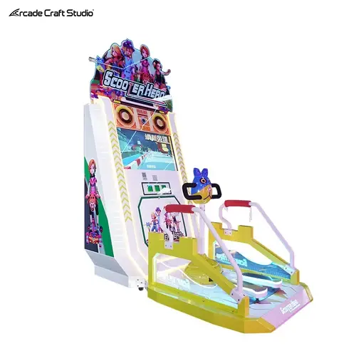 Kids Scooter Hero Skateboard Arcade