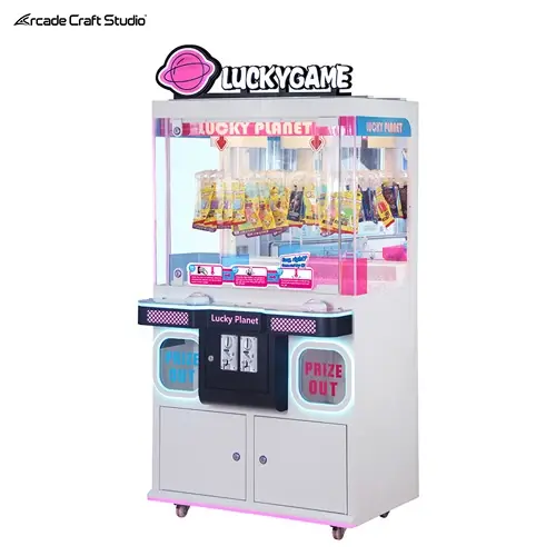 Lucky Planet Coin Operated Prize Redemption Machine