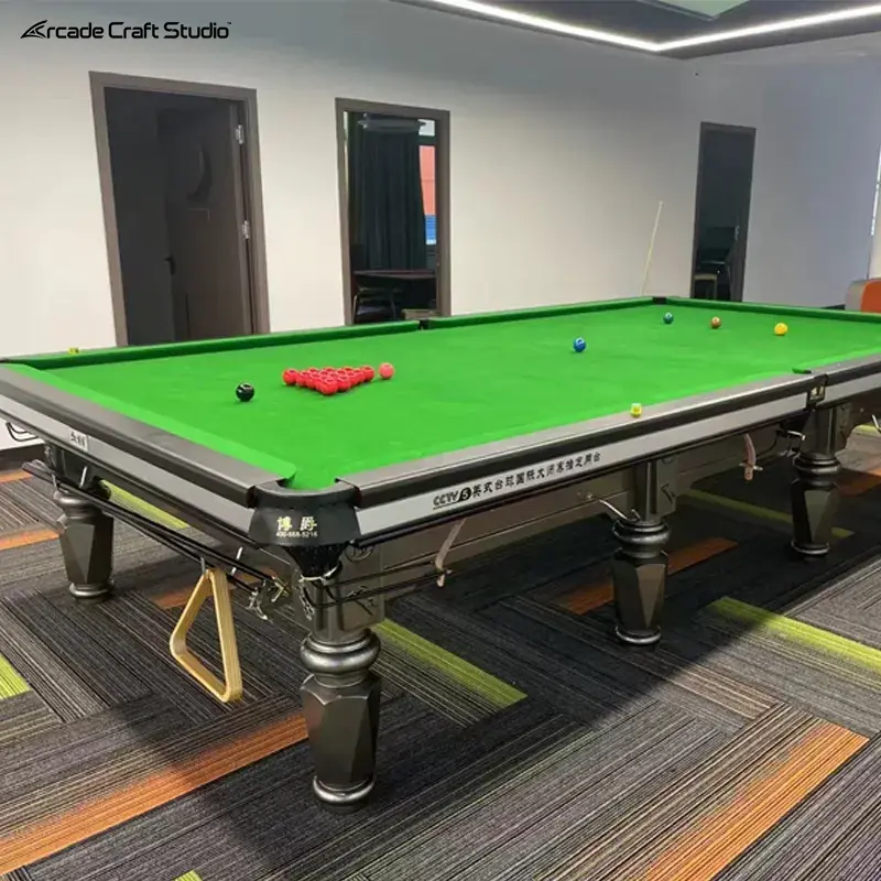 X9 Dark Grey 12 Foot Snooker Table
