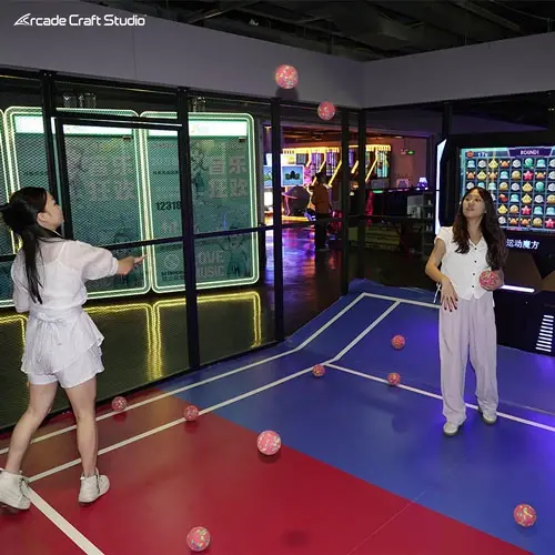 Multiplayer Battle Ball Smashing Game Machine