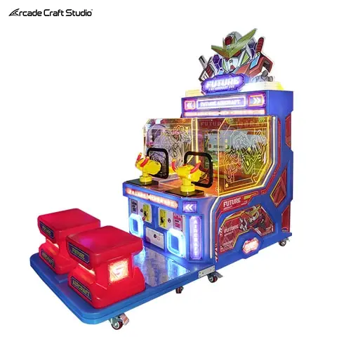 Future Aircraft Ball Shooting Game Arcade