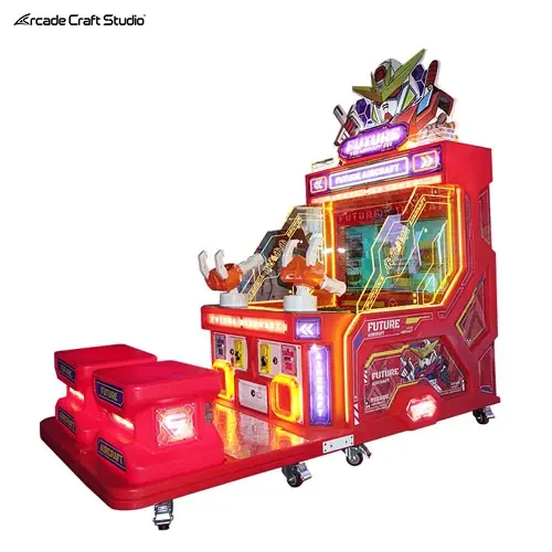 2 Players Future Aircraft Water Shooting Arcade Game Machine
