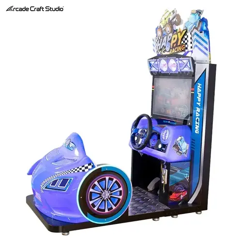 Happy Racing Car Racing Arcade Game Machines