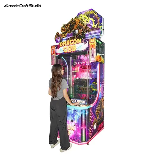 Dragon ORB Ball Claw Machine Ticket Redemption Game