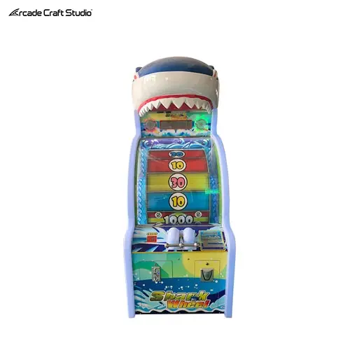 Shark/Dinosaur Wheel Ticket Redemption Arcade