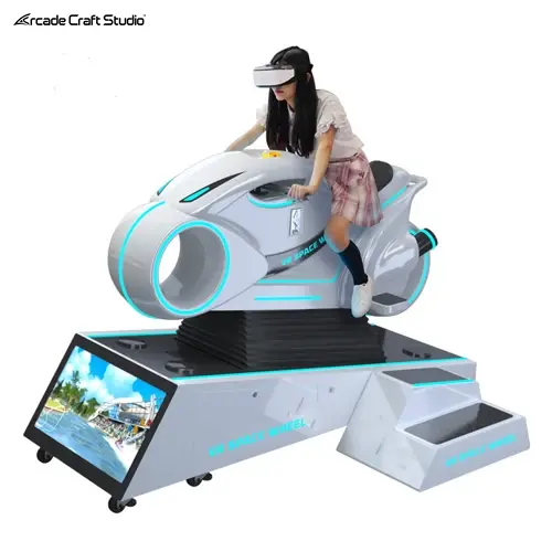 VR Space Wheel VR Motorcycle Simulator Arcade