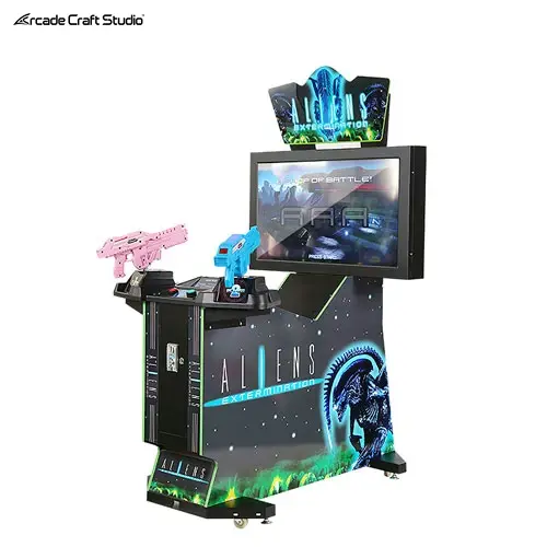 Alien Attack Arcade Shooting Game Machine