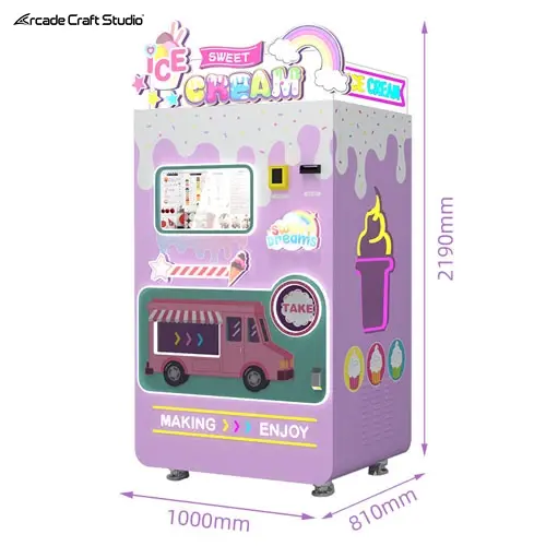Automatic Ice Cream Vending Machine