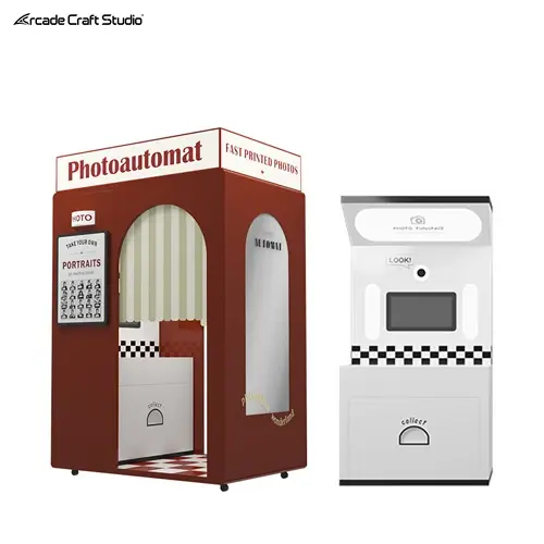 Vintage Photo Booth Vending Machine
