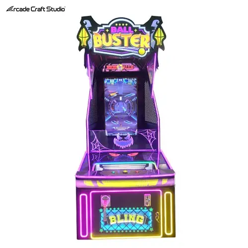 Buster Ball Throwing Video Arcade Game
