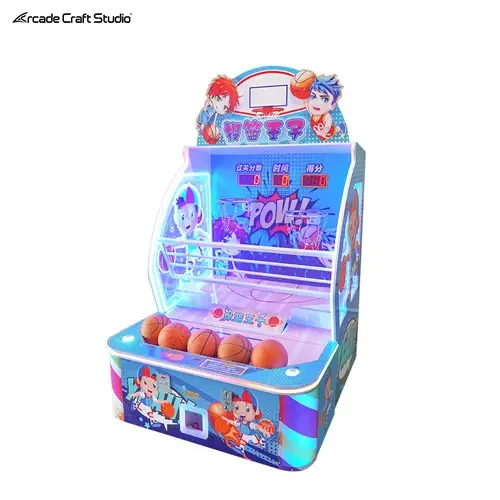 2 Players Kids Arcade Basketball Machine