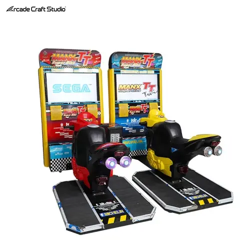 Twin Superbike Motorcycle Racing Arcade