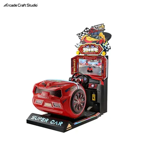 Super Car Racing Arcade Machine