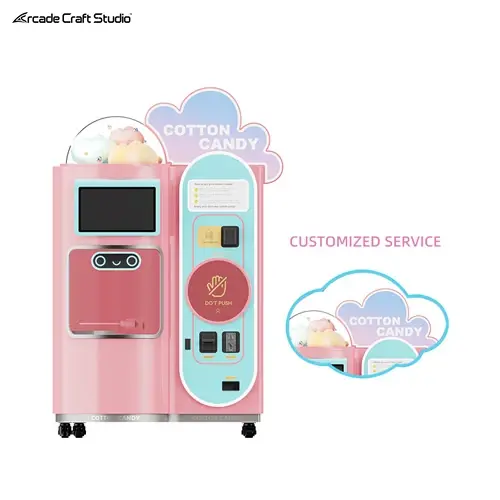 Cotton Candy Vending Machine For Sale