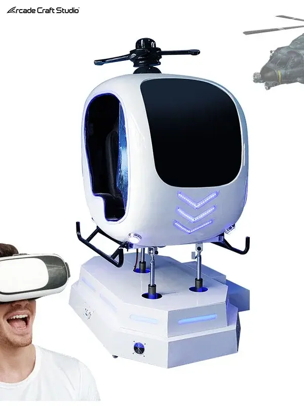 VR Flight Simulator Arcade Game