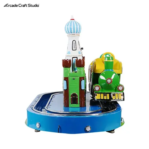 2 Players Kiddie Castal Train Ride