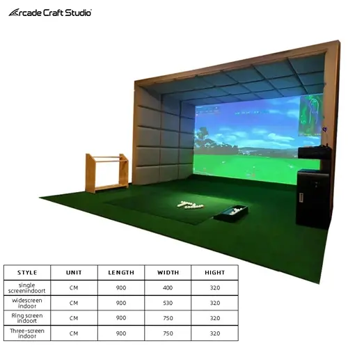 S Series Indoor Golf Simulator
