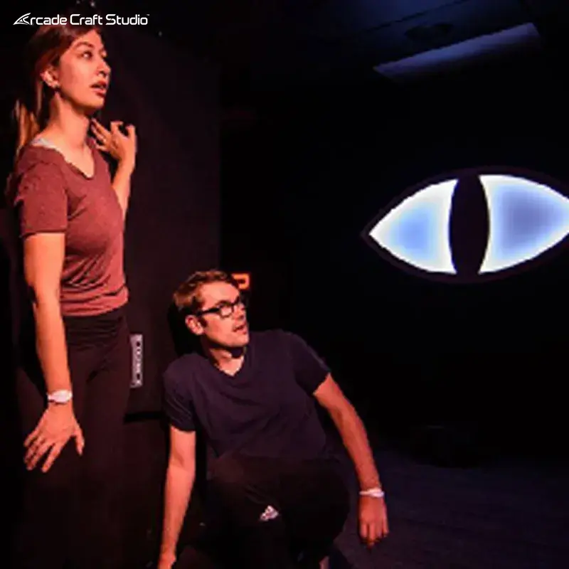 Sky Eye Tracking Escape Room Catch The Light Game