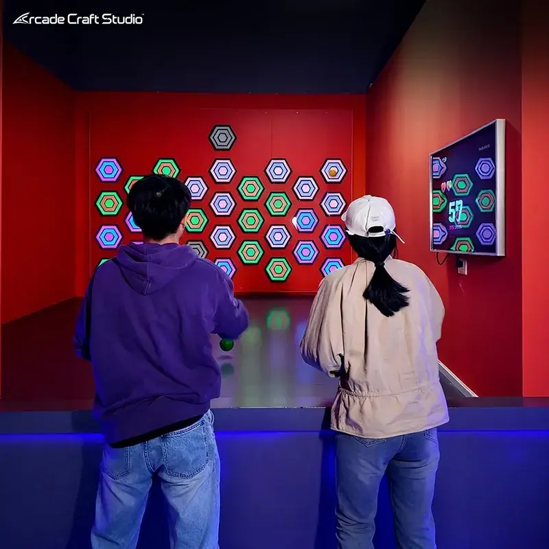 Crack Shot Multiplayer Ball Throwing Arcade Game