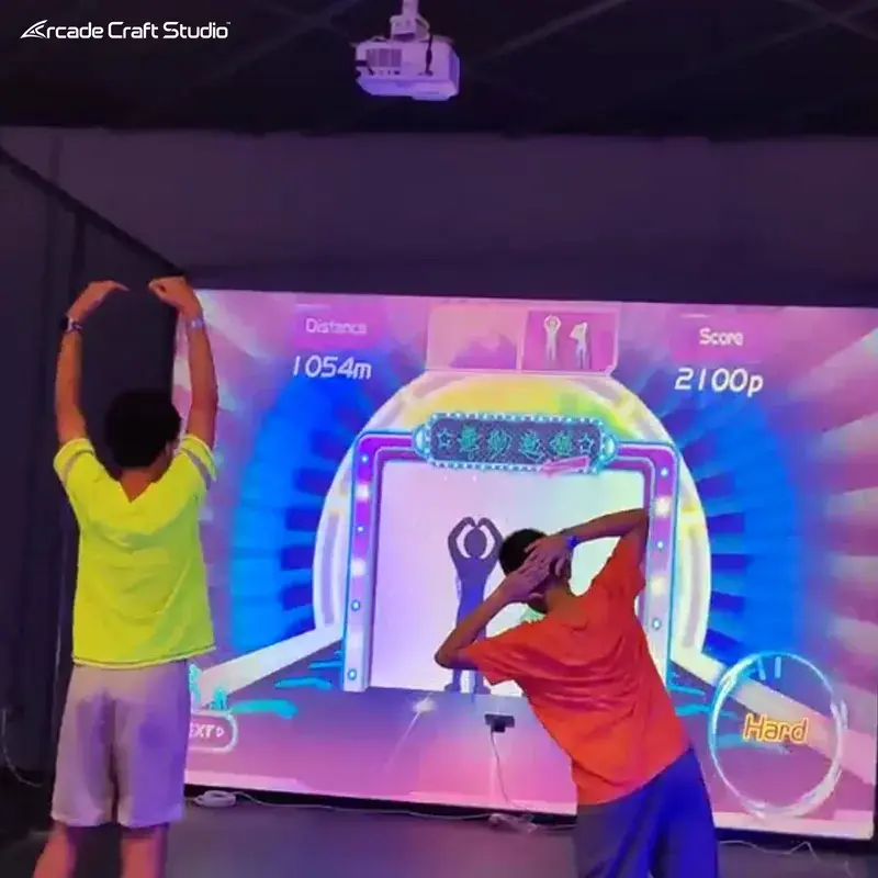 Hole In The Wall Projection Interactive Game
