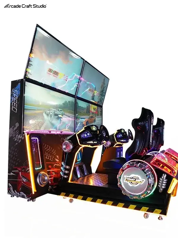 Wild Drift 2 Player Racing Arcade Machine Driving Simulator