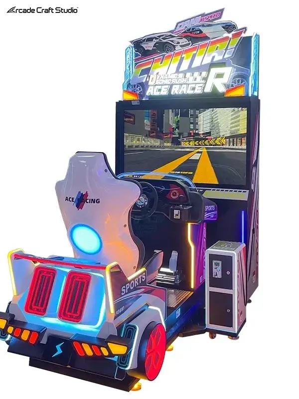 ACE Racing Car Racing Simulator Arcade Machine