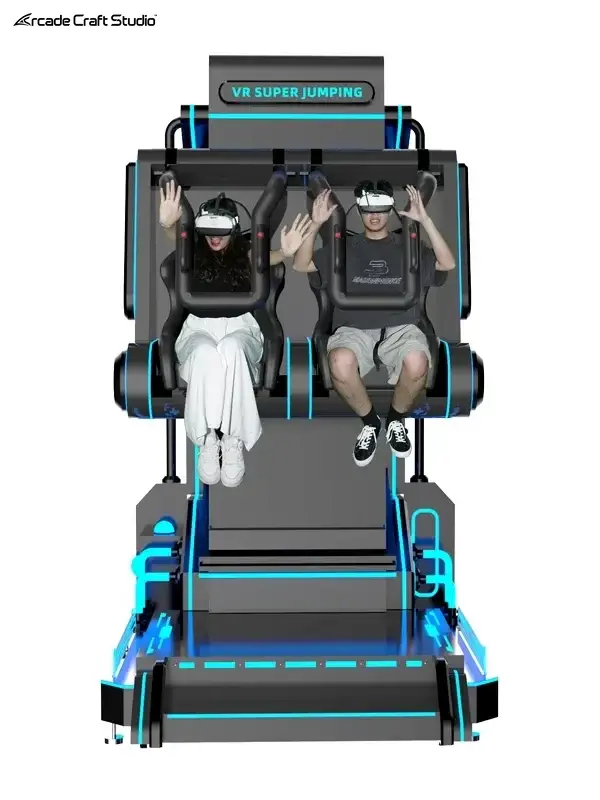 VR Super Bungee Jumping Game Fying Simulator