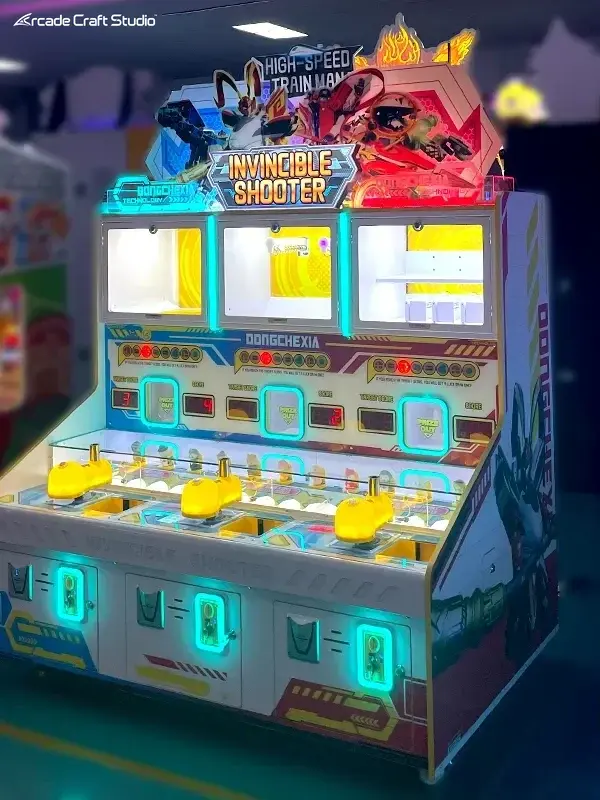 Invincible Shooter 3 Player Ball Shooting Arcade Games