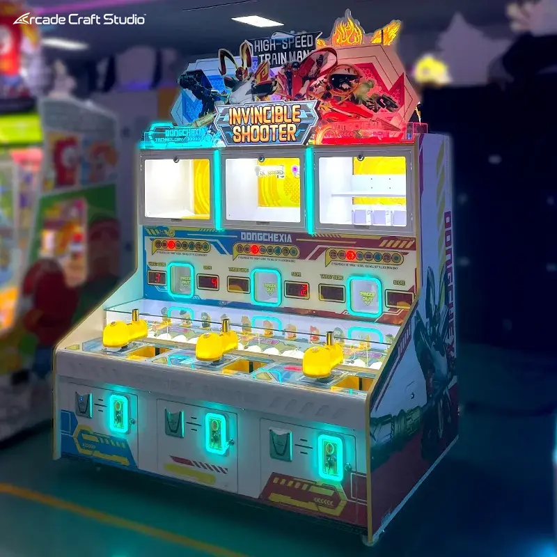 Invincible Shooter 3 Player Ball Shooting Arcade Games