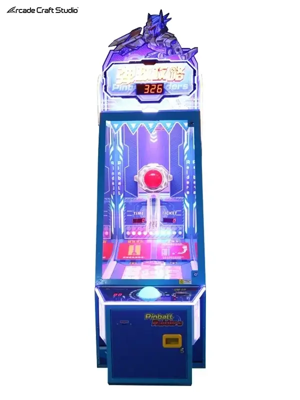 Pinball Raiders Bouncy Ball Arcade Redemption Game