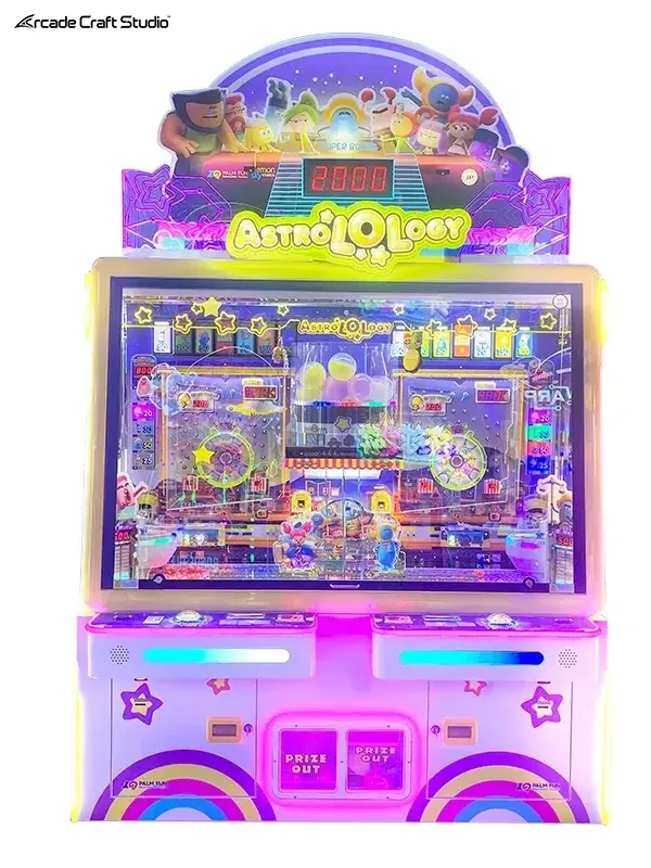 Zodiac Party Marble Pusher Game Redemption Arcade