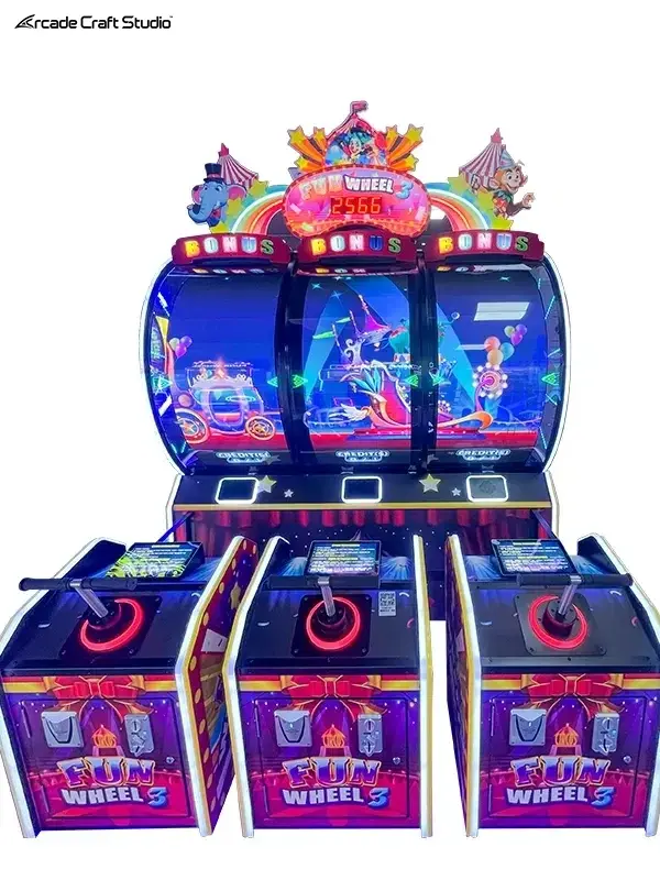 Fun Wheel Arcade Ticket Redemption Arcade Games (3P)