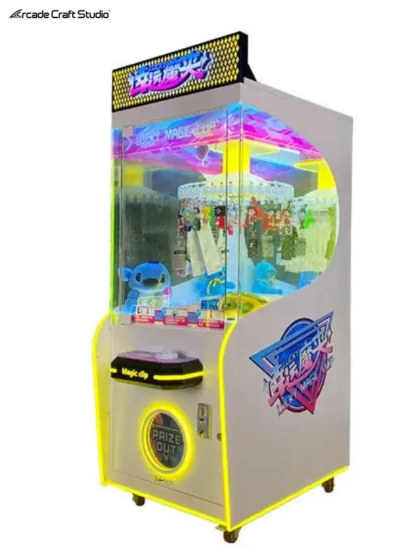 Lucky Magic Clip Prize Machine Redemption Arcade Games