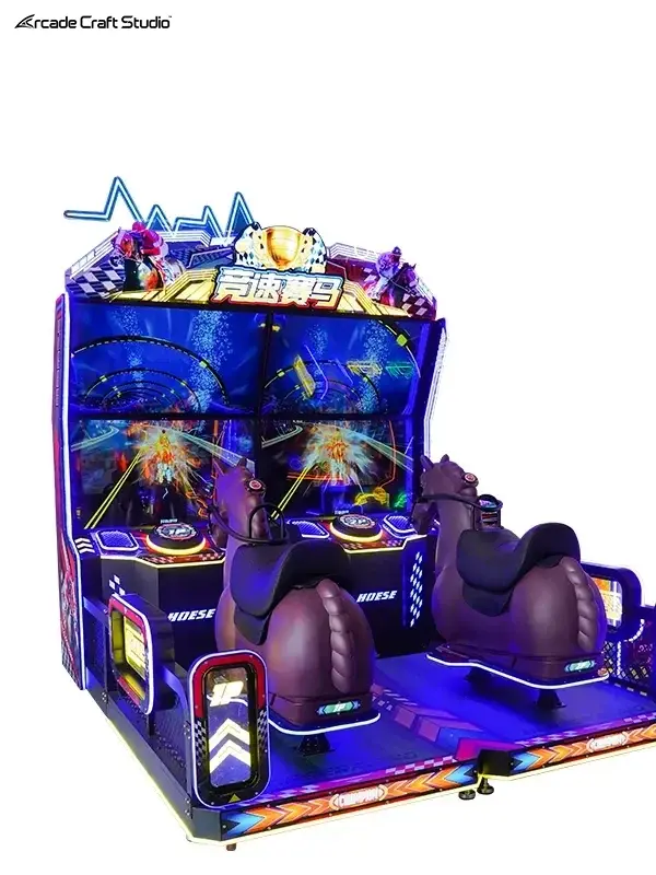 2 Players Horse Racing Arcade Game Machine
