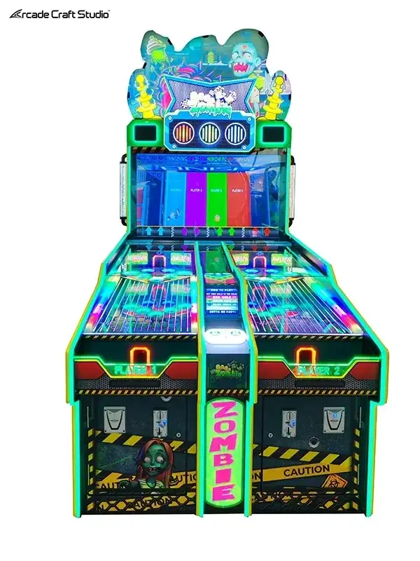 GoGo Zombie Skee Ball Arcade Game Redemption Arcade