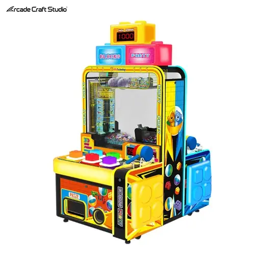 Blocks Party 4 Players Arcade Hammer Machine