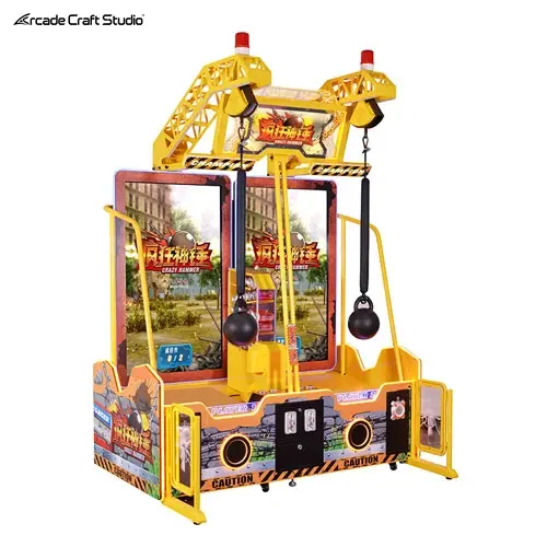 Crazy Hammer Hitting Arcade Game Redemption Arcade