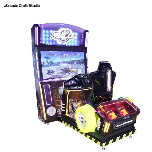 Crazy Speed Racing Game Arcade Cabinet