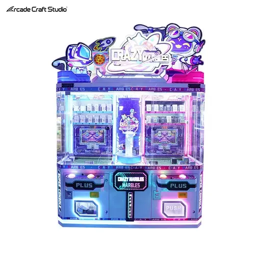 Crazy Marbles 2P Ball Pusher Arcade Gift Game Machine