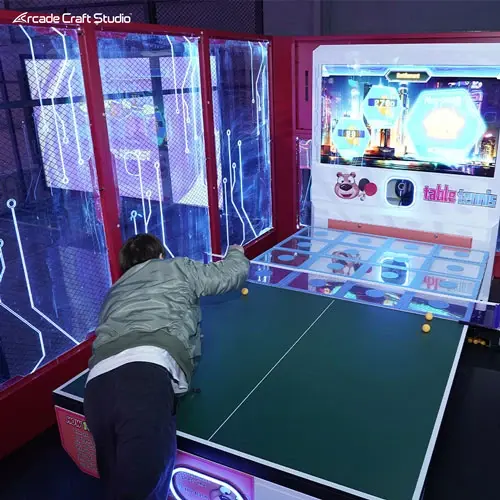 Table Tennis Simulator AR Ping Pong Game Arcade