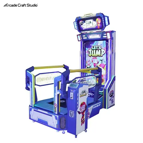 Let's Jump Kids Trampoline Jump Arcade Coin Operated Video Games