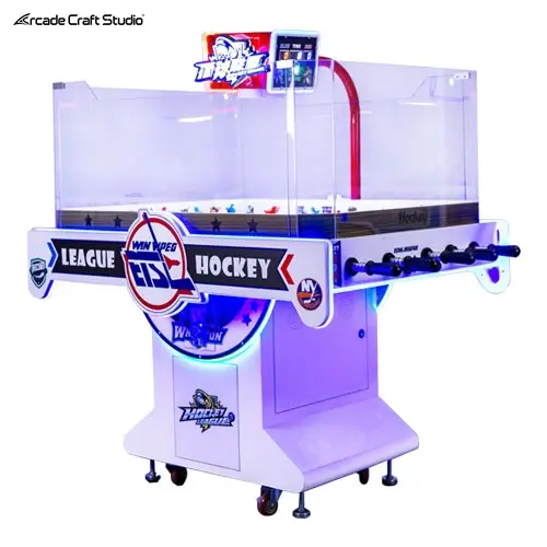 League Hockey Ice Hockey Arcade Bubble Hockey Table