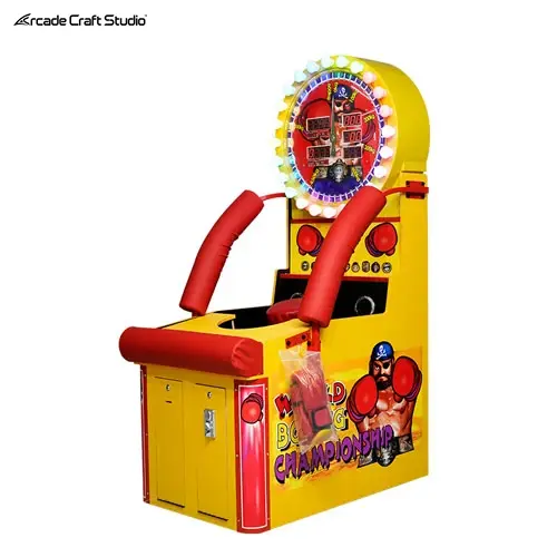 World Boxing Championship Boxing Arcade Game With Gloves