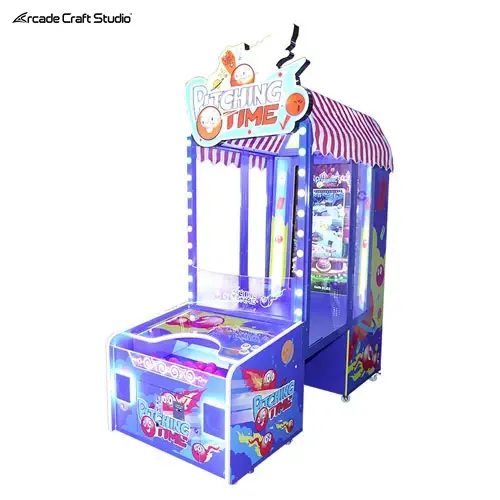 Pitching Time Ball Toss Arcade Game Redemption Game Machine