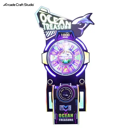 Ocean Treasure Arcade Spinner Wheel Redemption Arcade Games