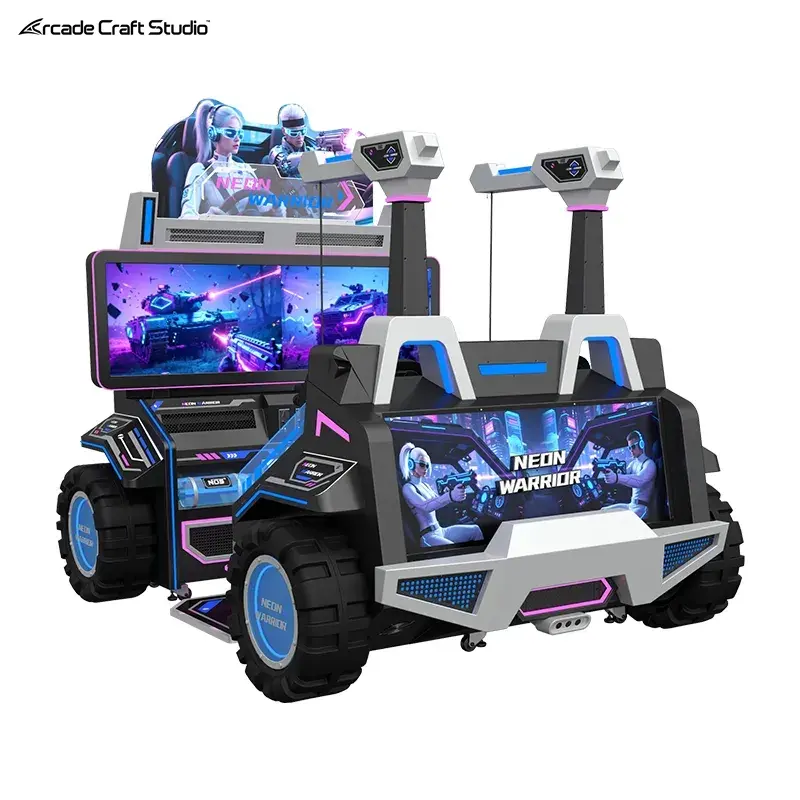 VR Neon Warrior Commercial  2 Players Gun Arcade Game