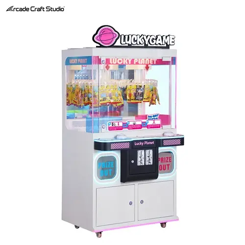 Lucky Planet Coin Operated Prize Redemption Machine