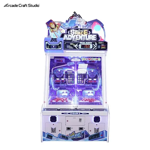 Space Adventure Ball Pusher Arcade Game
