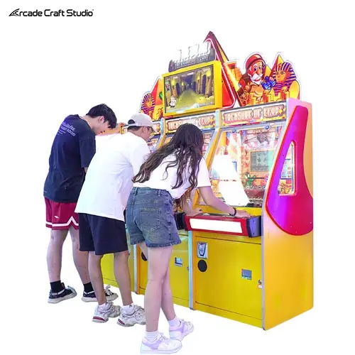 Treasure Of Egypt Coin Pusher Arcade Machine
